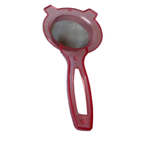 Mikky Strainer Red Transparent